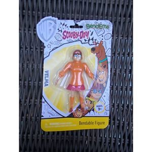 New Bend Ems Scooby-Doo Velma Bendable Figure 5" Bendems Flawed Package